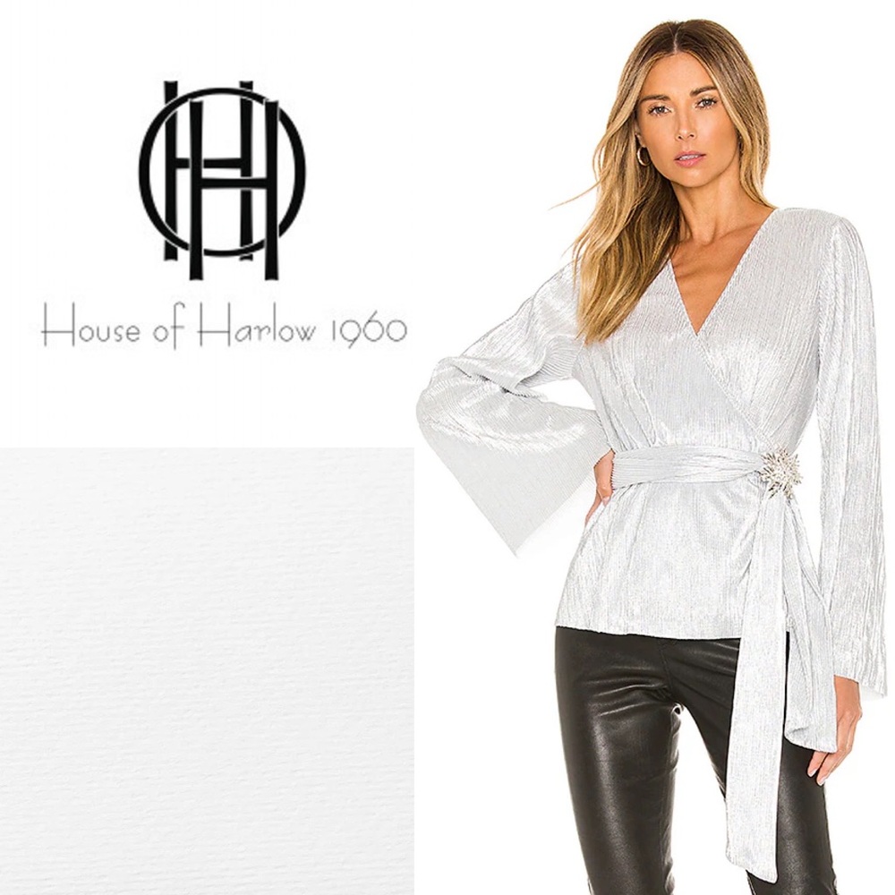 House of Harlow 1960 Vina Blouse